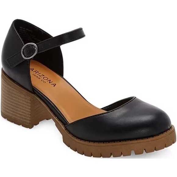 Arizona Jean Company Shoes - Arizona Jean Co Women's Mary Jane Black Shoes, Size 8
